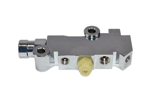 5 Star Speed Chrome PV4 Proportioning Valve Bottom Mount Kit Compatible with Disc/Disc Brake Systems for GM Chevy Applications