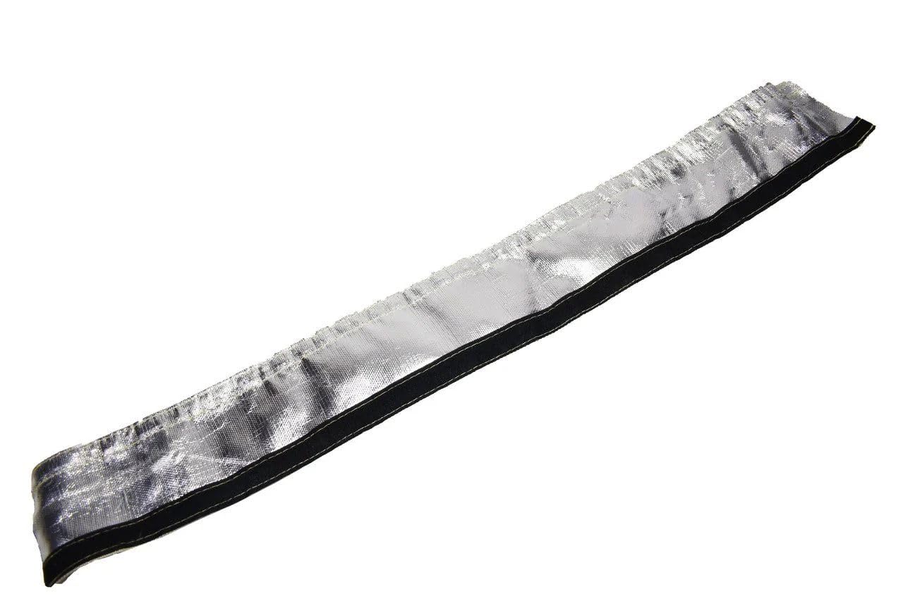 5 Star Speed Heat Shroud Aluminized Sleeving Heat Shield Protection Barrier with Hook and Loop Closure 1" x 36"
