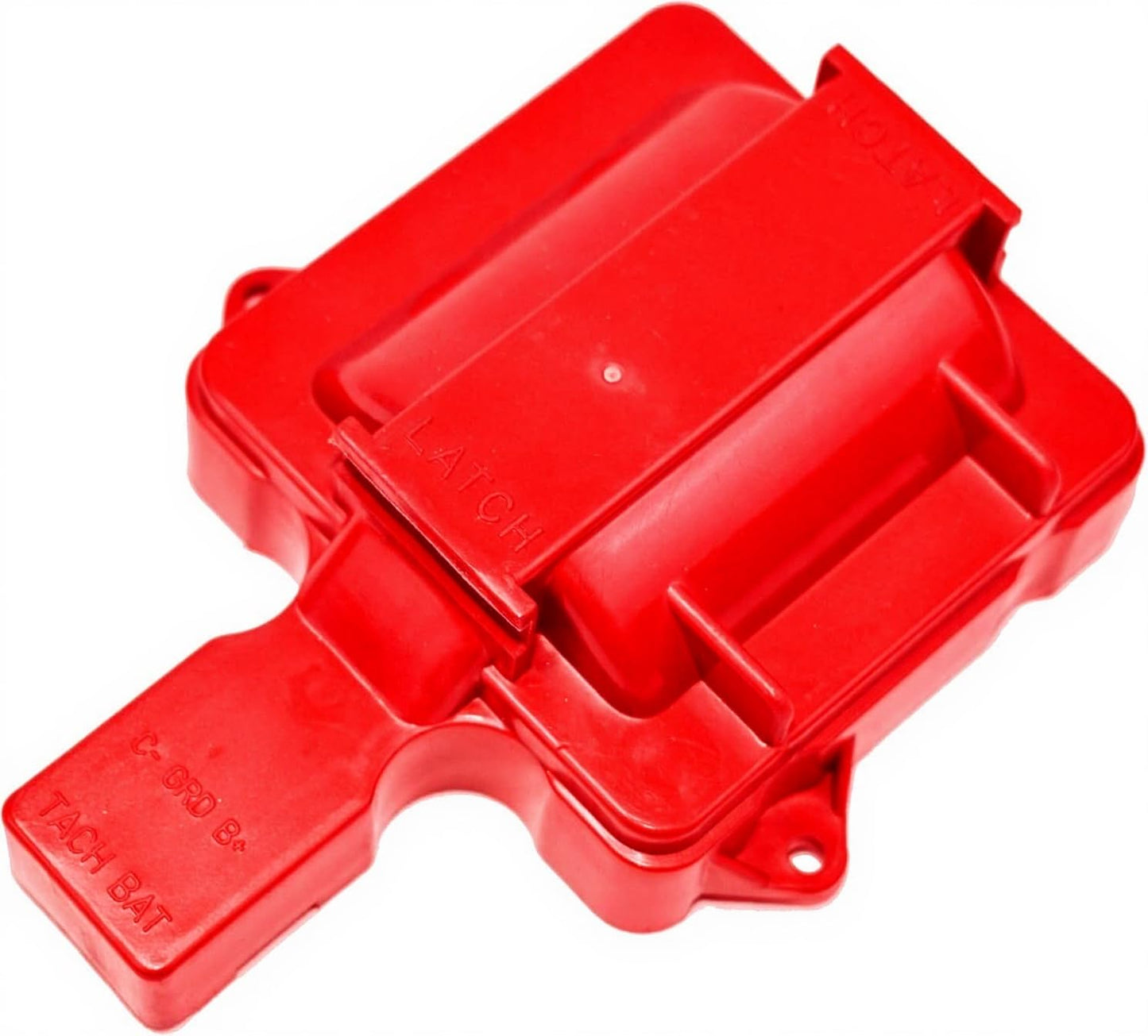 5 Star Speed HEI Distributor Cap, Rotor, and Coil Cover Kit Compatible with GM Style V6 (Red)