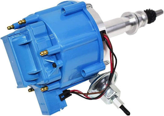 5 Star Speed HEI Distributor Kit Compatible with Ford Inline 6 144 170 200 250 with 8.0mm Spark Plug Wires