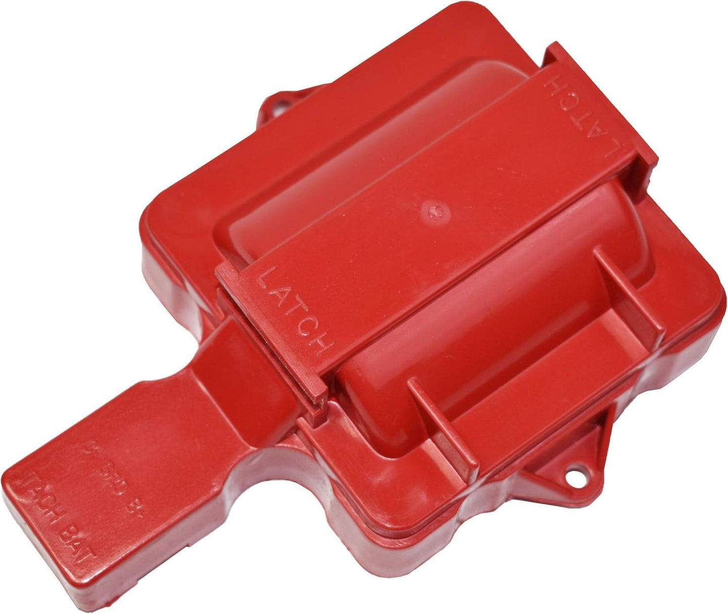 5 Star Speed HEI Distributor Cap, Rotor, and Coil Cover Kit Compatible with GM Style V8 (Red)
