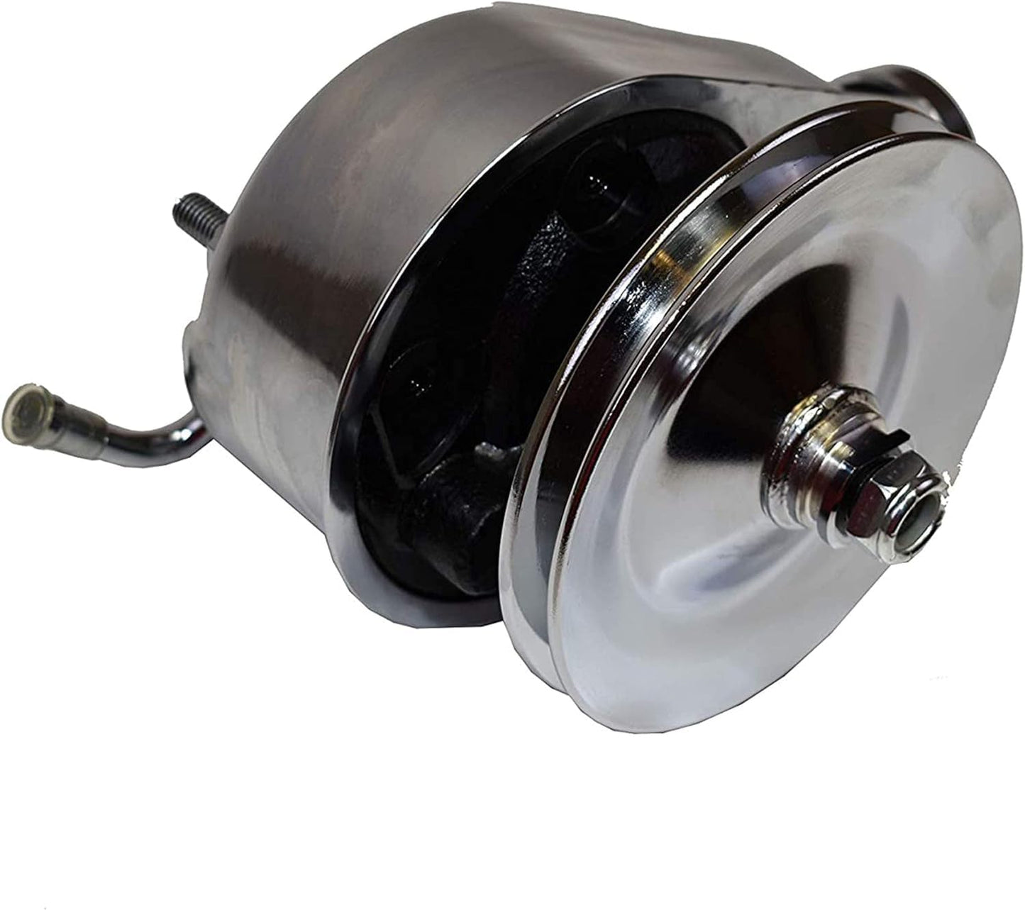 5 Star Speed Chrome Power Steering Pump Pulley 1 Groove 5/8 Keyway Compatible with Chevy GM 1955–1972