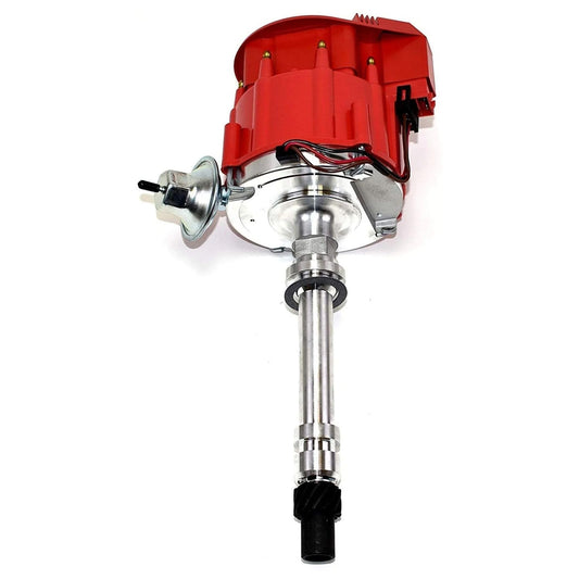 5 Star Speed HEI Distributor Kit Compatible with Chevy Big Block BBC 396 427 454 with 8.0mm Spark Plug Wires Red Cap