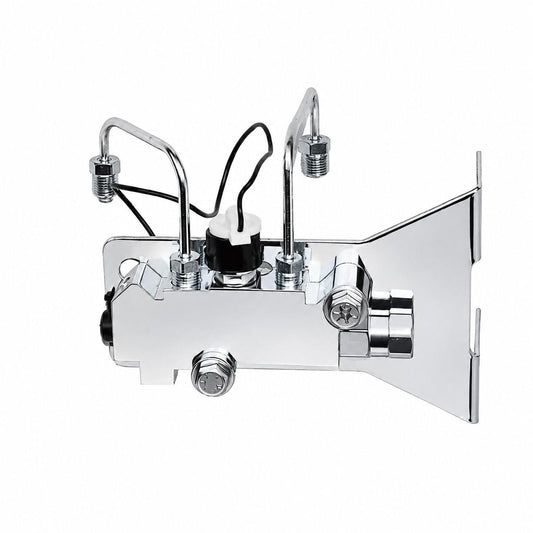 5 Star Speed Chrome PV2 Proportioning Valve Bottom Mount Kit Compatible with Disc/Drum Brake Systems for GM Chevy Applications