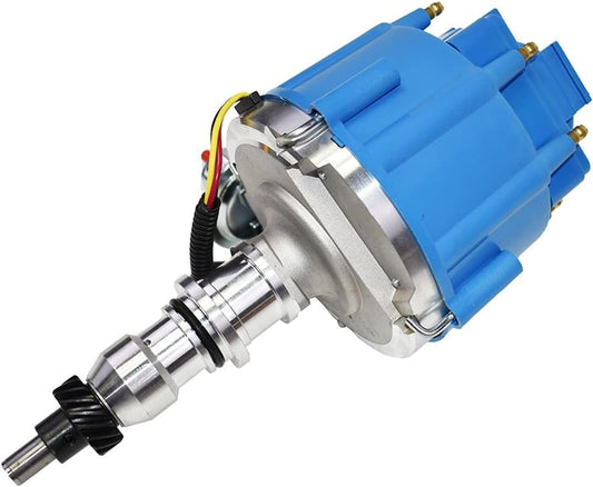 5 Star Speed HEI Distributor Kit Compatible with Ford 240 300 Inline 6 Engines with 8.0mm Spark Plug Wires