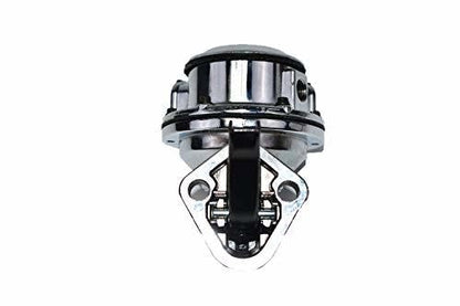 5 Star Speed Mechanical Fuel Pump 80 GPH 6 PSI Chrome Compatible with Chevy GMC Big Block 396 402 427 454