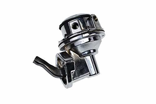 5 Star Speed Mechanical Fuel Pump 80 GPH 6 PSI Chrome Compatible with Chevy GMC Big Block 396 402 427 454