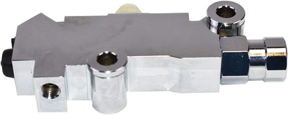 5 Star Speed PV2 Brake Proportioning Valve Disc Drum Chrome Compatible with GM 172-1353
