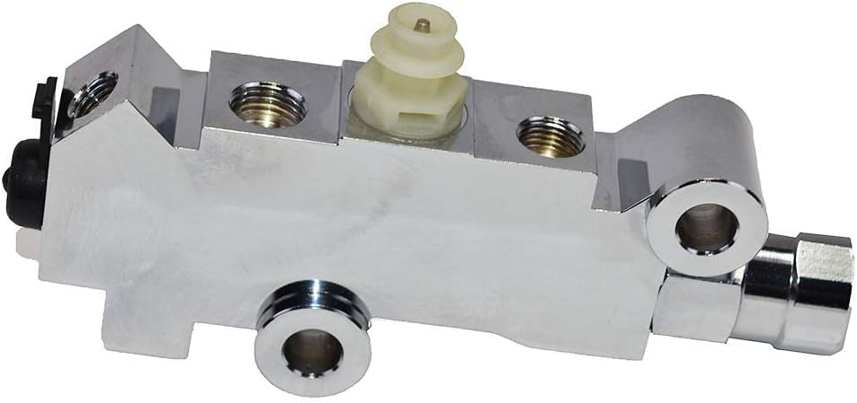 5 Star Speed PV2 Brake Proportioning Valve Disc Drum Chrome Compatible with GM 172-1353