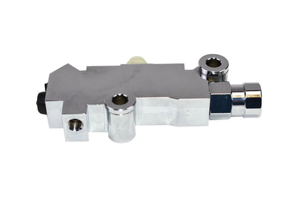5 Star Speed Chrome PV2 Proportioning Valve Side Mount Kit Compatible with Disc/Drum Brake Systems for GM Chevy Applications