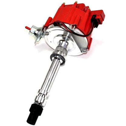 5 Star Speed HEI Distributor Kit Compatible with Chevy GM Big Block BBC 396 427 454 with 8.0mm Spark Plug Wires Red Cap