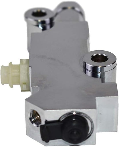 5 Star Speed PV2 Brake Proportioning Valve Disc Drum Chrome Compatible with GM 172-1353