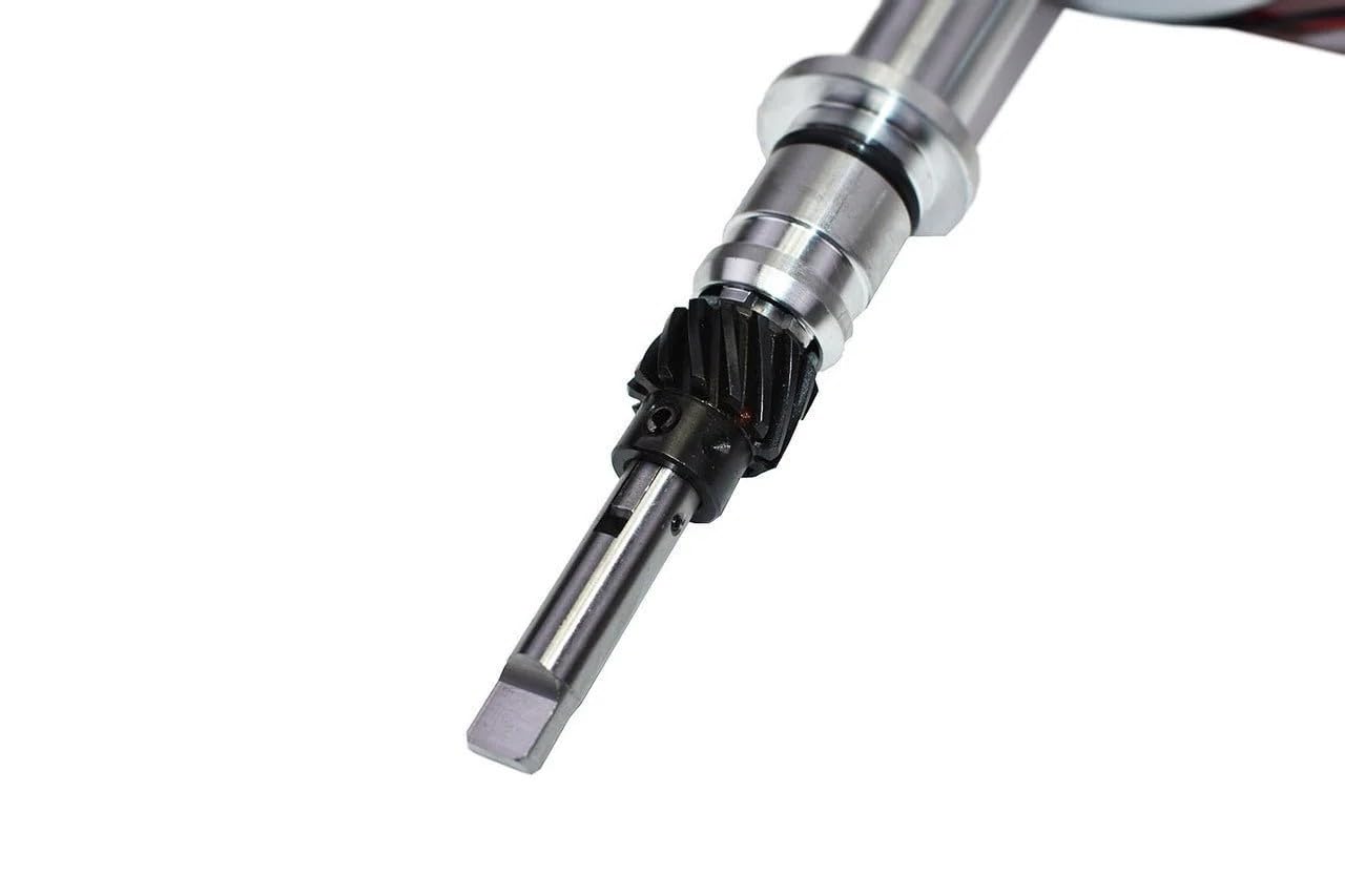 5 Star Speed HEI Distributor Compatible with Chevy GM 230 250 292 Inline 6 Engines with 65K Coil, Red Cap
