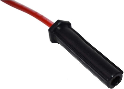 5 Star Speed 8.0mm Red Spark Plug Wire Set Compatible with Chevy BBC 396 402 427 454 502 572 HEI