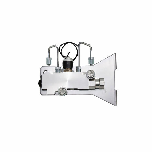 5 Star Speed Chrome PV2 Proportioning Valve Bottom Mount Kit Compatible with Disc/Drum Brake Systems for GM Chevy Applications