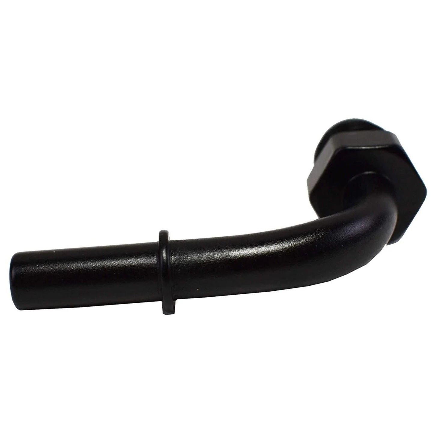 5 Star Speed LS LS1 LS2 LS3-6 AN Male Thread 90° 5/16" Quick Connect Fuel Rail Adapter Black