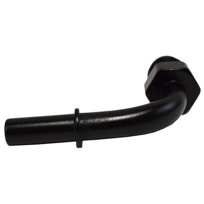 5 Star Speed LS LS1 LS2 LS3-6 AN Male Thread 90° 5/16" Quick Connect Fuel Rail Adapter Black