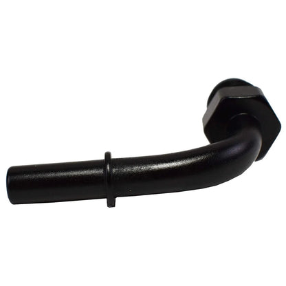 5 Star Speed LS LS1 LS2 LS3-6 AN Male Thread 90° 5/16" Quick Connect Fuel Rail Adapter Black