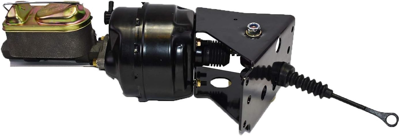 5 Star Speed Power Brake Booster and Master Cylinder Kit Compatible with Ford Bronco 1966–1977