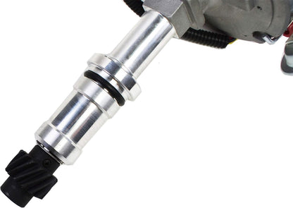 5 Star Speed HEI Distributor Compatible with Buick Odd Fire 225 231 V6 and Jeep Dauntless Engines with 65K Coil, Red Cap