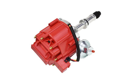 HEI Distributor Compatible with Buick Big Block 400 430 455 with 65K Volt Coil, One-Wire Installation, Red Cap