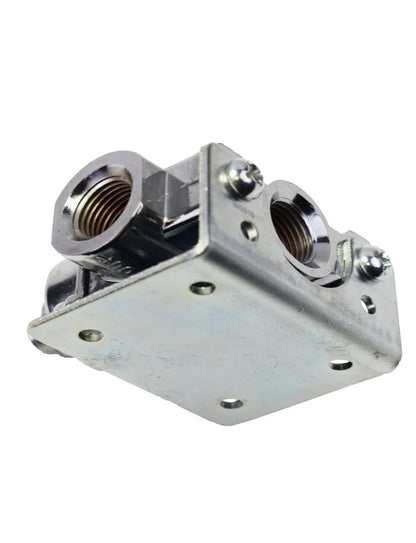 5 Star Speed Fuel Pump Fuel Pressure Regulator 4.5-9 PSI Chrome Plated for Gasoline Applications