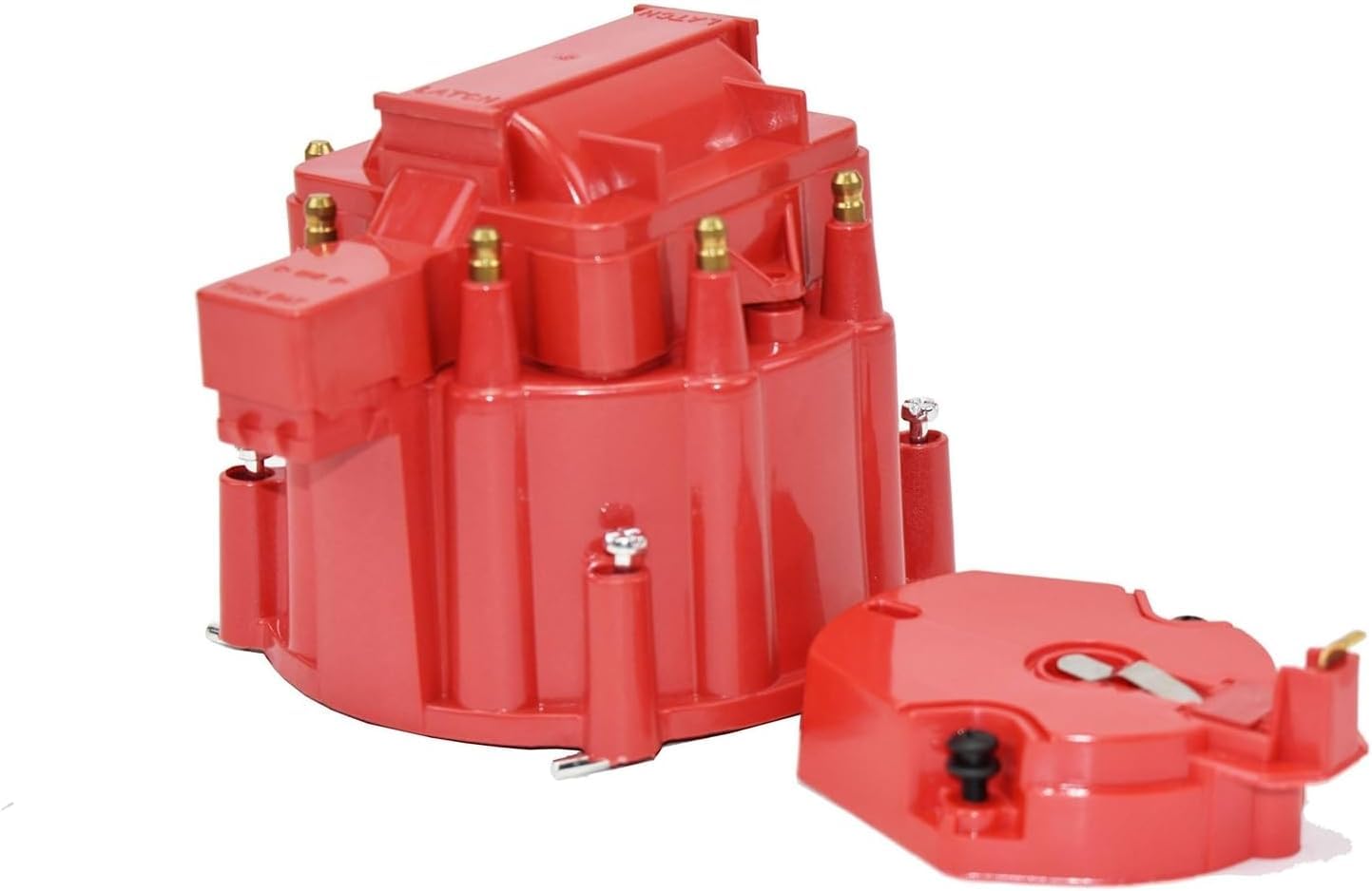 5 Star Speed HEI Distributor Tune-Up Kit with High Output Coil Compatible with GM Style V8 (Red)