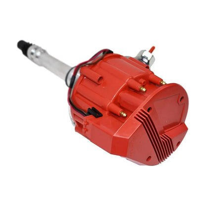5 Star Speed HEI Distributor 65K Coil 7500RPM Compatible with Chevy SBC BBC Red Cap