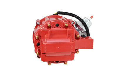 HEI Distributor Compatible with Buick Big Block 400 430 455 with 65K Volt Coil, One-Wire Installation, Red Cap