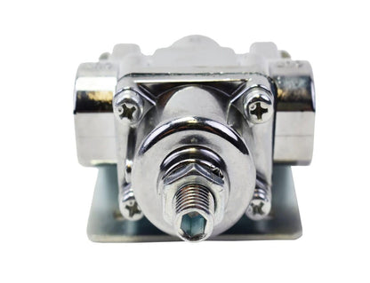 5 Star Speed Fuel Pump Fuel Pressure Regulator 4.5-9 PSI Chrome Plated for Gasoline Applications