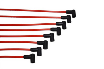 5 Star Speed 8.0mm Red HEI Spark Plug Wire Set Compatible with Mopar Dodge Plymouth 318 360 V8