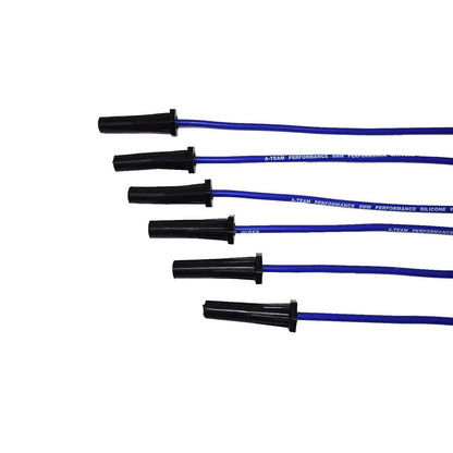5 Star Speed 8.0mm Blue HEI Spark Plug Wire Set Compatible with Ford BBF FE 351M 352 360 361 370 390 400 427 428 429 460 514
