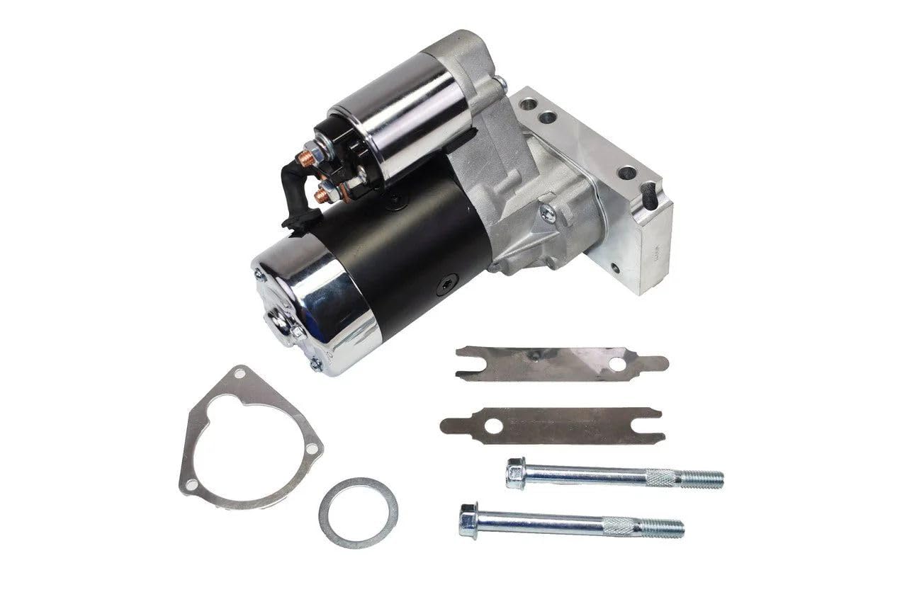 5 Star Speed Small Block Big Block 3.0 HP High Torque Starter Compatible with Chevrolet BB Gen II V V8 SB Gen I V8 Black