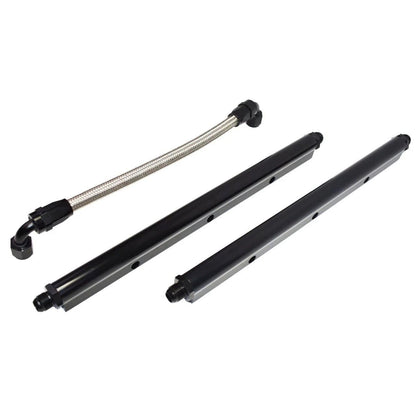 5 Star Speed 6AN to 3/8” Hose Quick Connect Fuel Rail Line Adapter Fitting Compatible With GM LS LS1 LS3