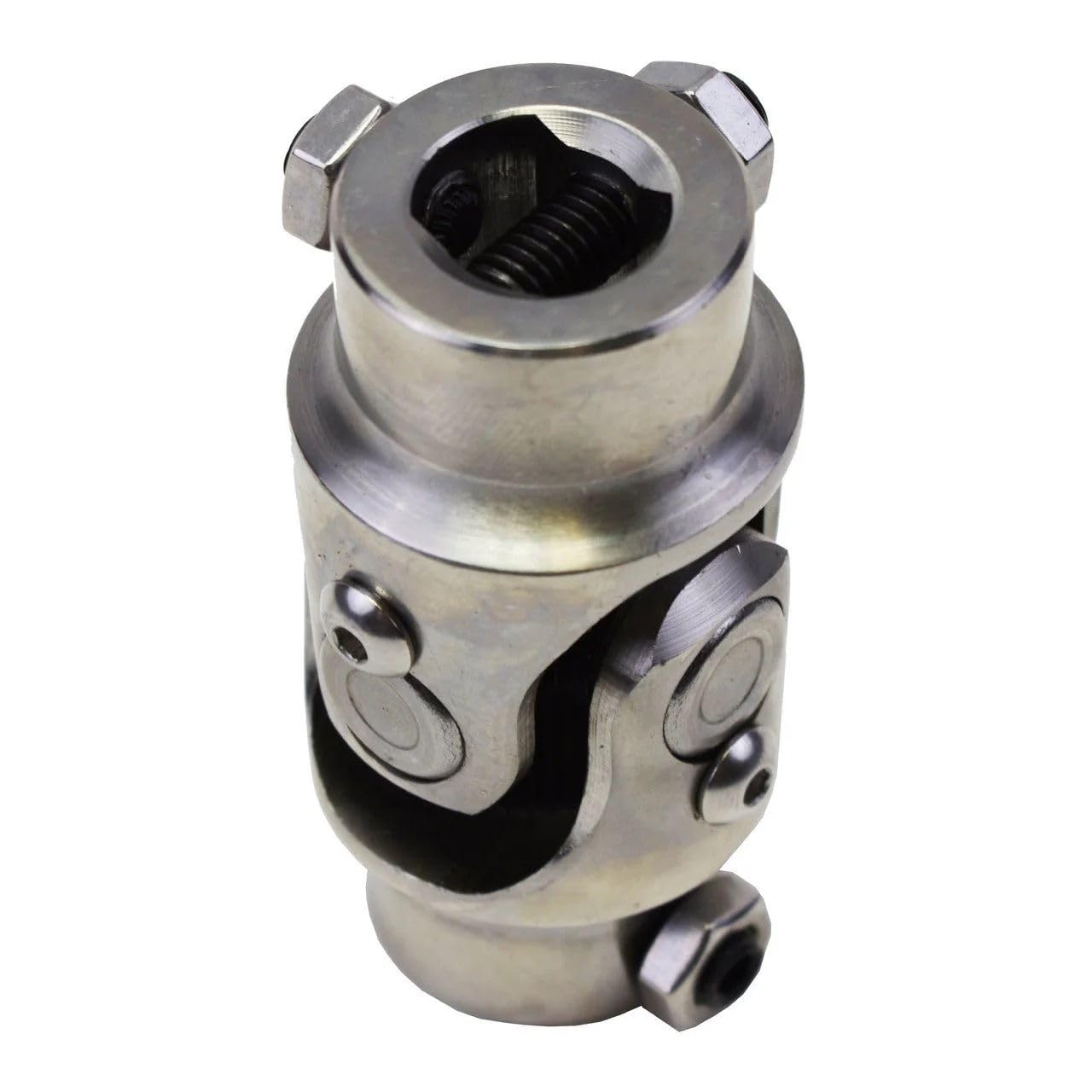 5 Star Speed Forged Steel Yokes Steering Shaft Universal U-Joint Compatible With 13/16" 36 Spline to 3/4" DD