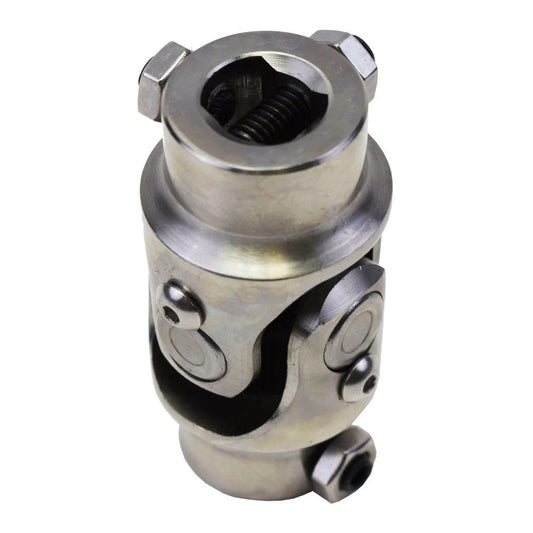 5 Star Speed Forged Steel Yokes Steering Shaft Universal U-Joint Compatible With 13/16" 36 Spline to 3/4" DD