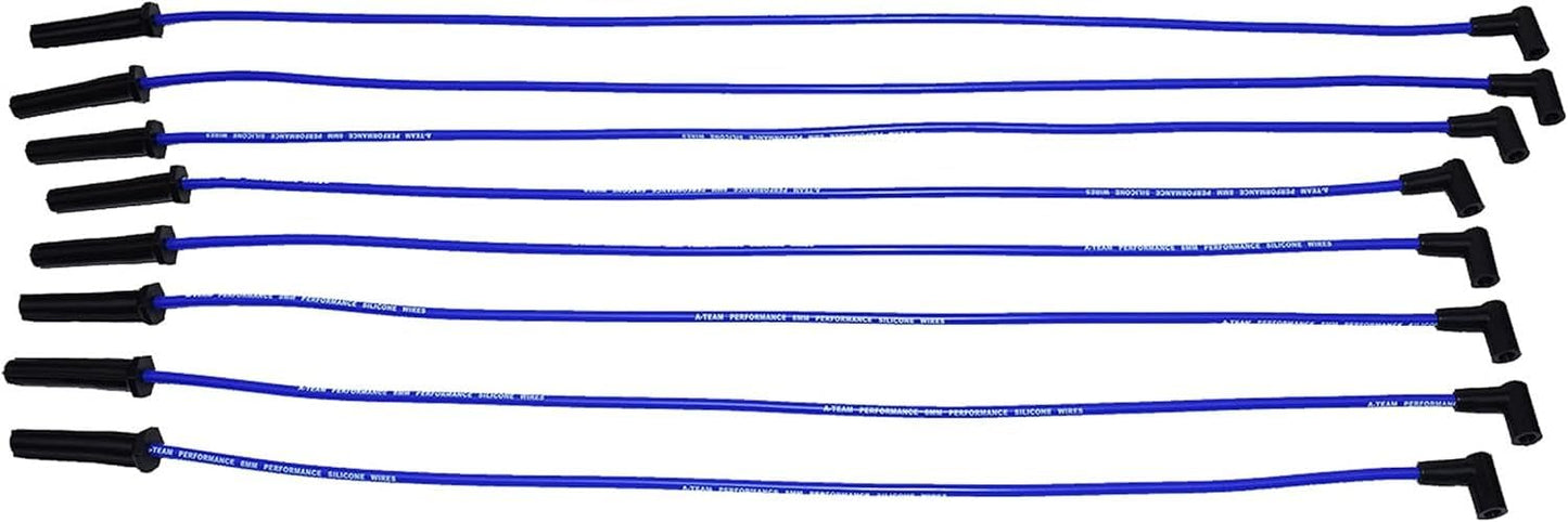 5 Star Speed HEI Distributor Kit Compatible with Ford FE FT 361 391 Spark Plug Wires 5/16" Shaft
