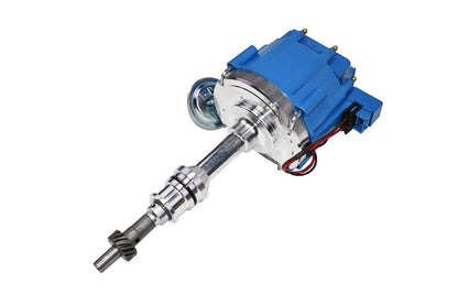 5 Star Speed HEI Distributor with High Output Coil Compatible with Ford 351W Windsor V8 Blue Cap