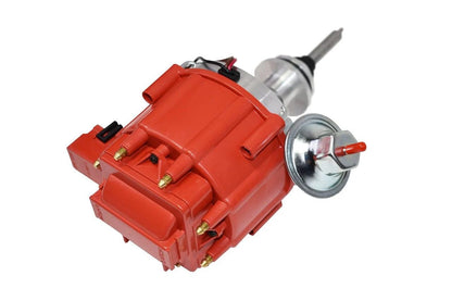 5 Star Speed HEI Distributor 65K Compatible with Dodge Mopar Plymouth 273 318 340 360 V8 Red