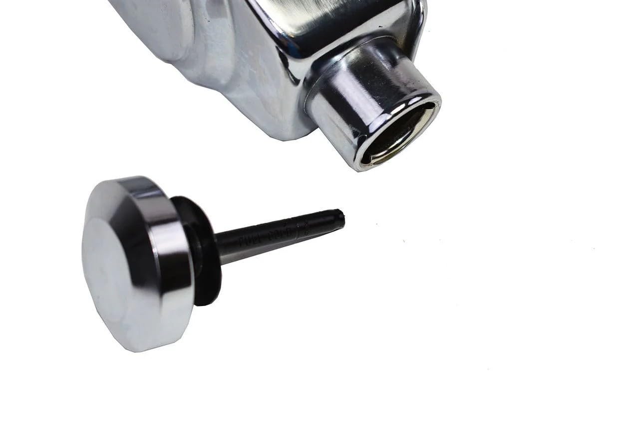 5 Star Speed Chrome Power Steering Pump Saginaw Style Compatible with Chevy GM 1955–1976