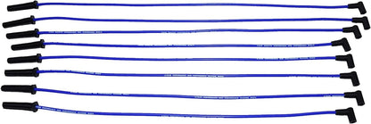 5 Star Speed 8.0mm Blue HEI Spark Plug Wire Set Compatible with Ford BBF FE 351M 352 360 361 370 390 400 427 428 429 460 514