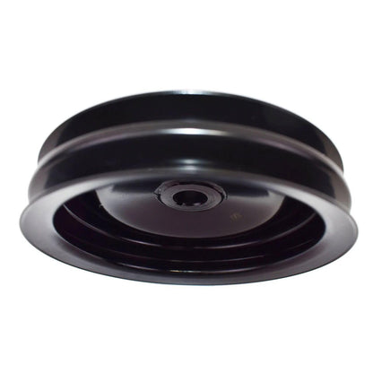 5 Star Speed Saginaw Power Steering Pump Double-Groove Steel Pulley Compatible with GM Black