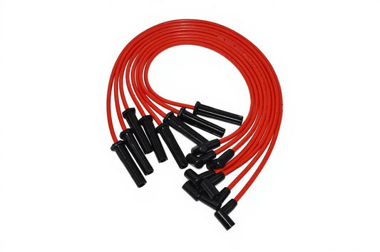 5 Star Speed 8.0mm Red HEI Spark Plug Wire Set Compatible with Mopar Dodge Plymouth 318 360 V8