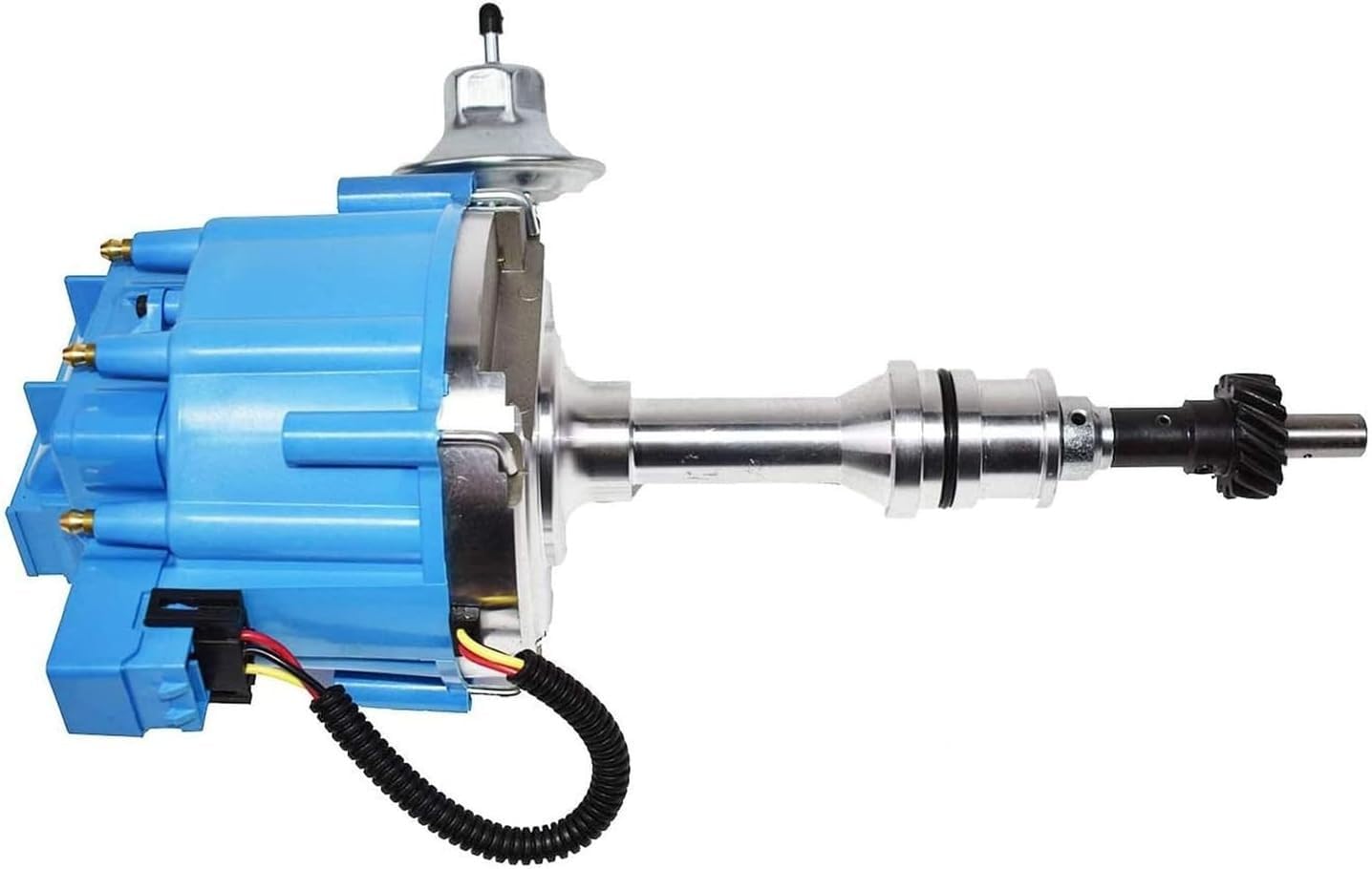 5 Star Speed HEI Distributor with High Output Coil Compatible with Ford Big Block V8 351C 351M 400 429 460 Blue Cap