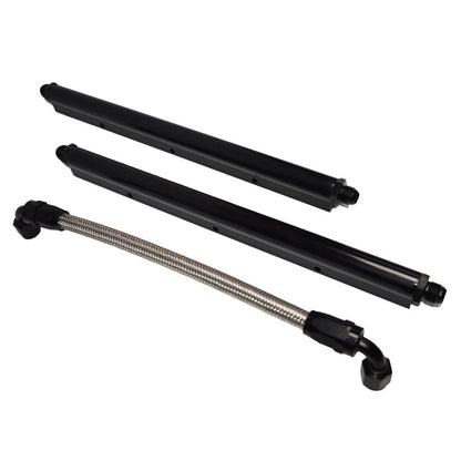 5 Star Speed 6AN to 3/8” Hose Quick Connect Fuel Rail Line Adapter Fitting Compatible With GM LS LS1 LS3