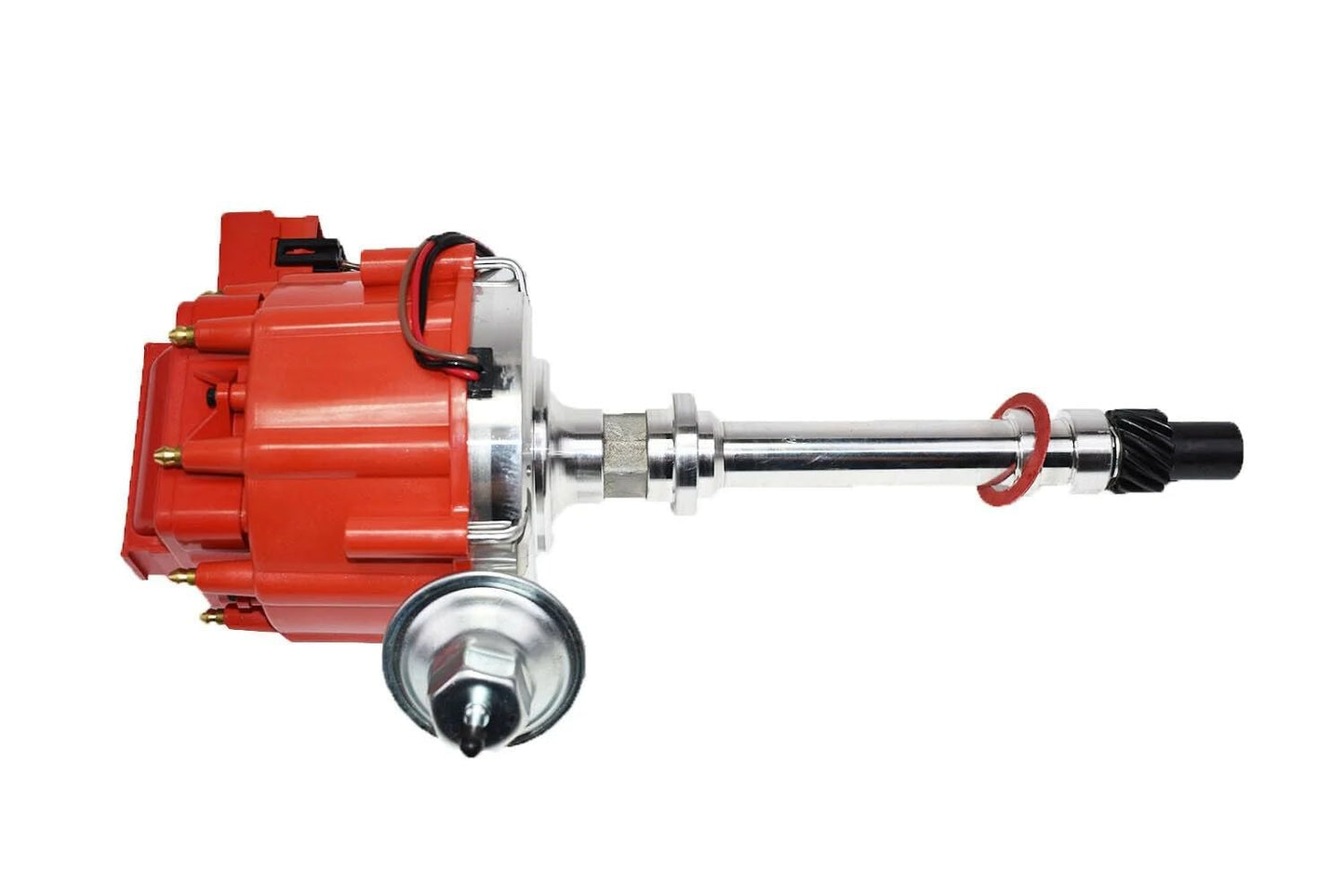 5 Star Speed HEI Distributor 65K Coil Compatible with Chevy SBC BBC 305 327 350 454 (Red)
