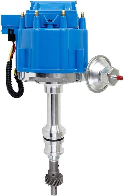 5 Star Speed HEI Distributor Kit Compatible with Ford Big Block BBF 351C 351M 400M 429 460 with 8.0mm Spark Plug Wires