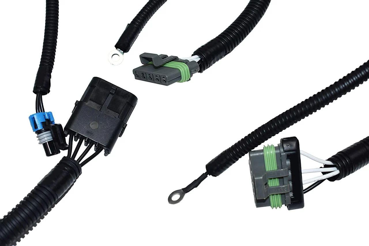 5 Star Speed 88-98 Rear Taillight Harness Compatible with Chevy GMC Blazer C1500 C2500 C3500 Jimmy K1500 K2500 K3500 Suburban Tahoe Yukon Taillight Kit