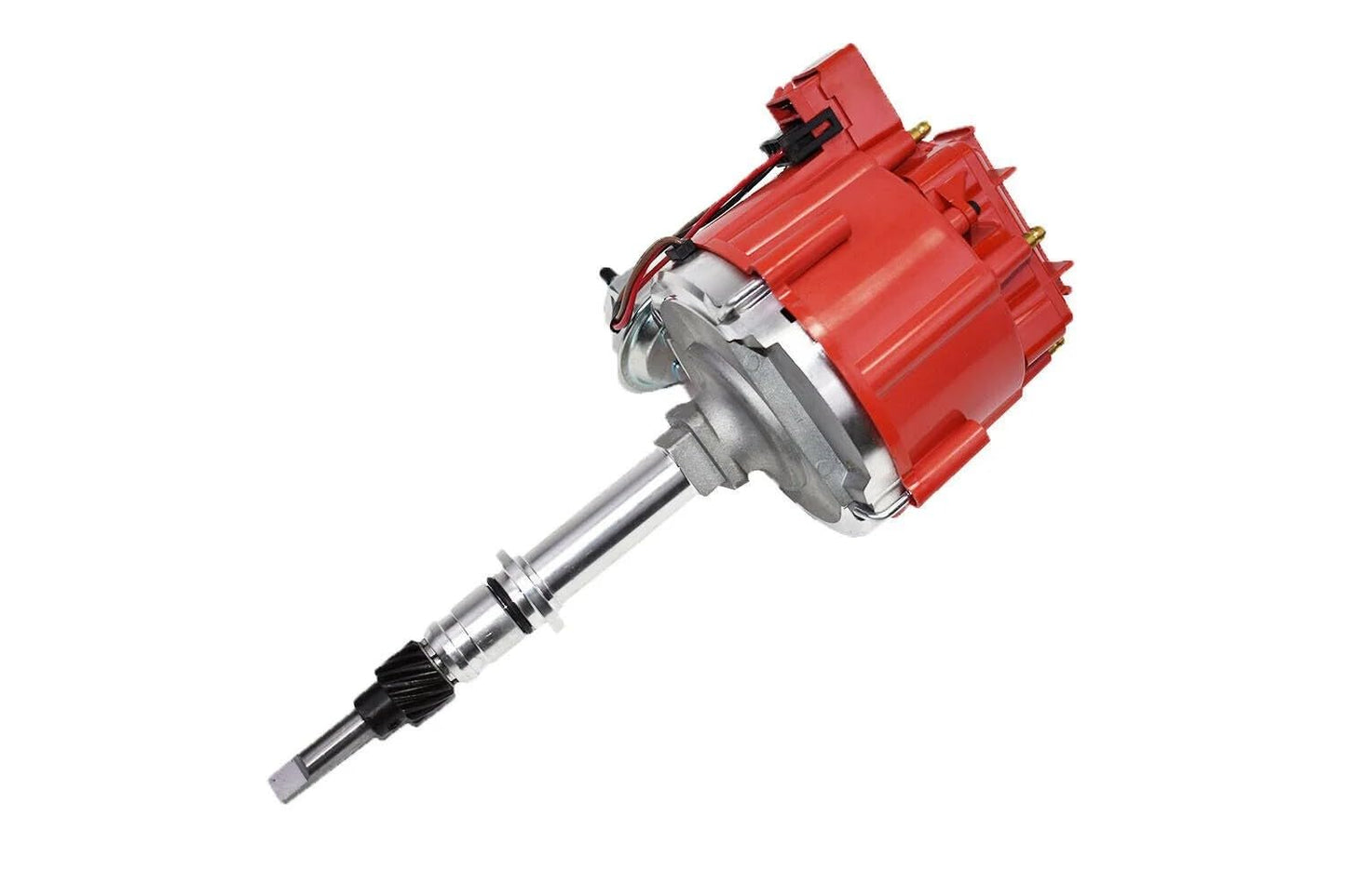 5 Star Speed HEI Distributor 65K Compatible with AMC Jeep 232 242 258 Inline-6 Red Cap