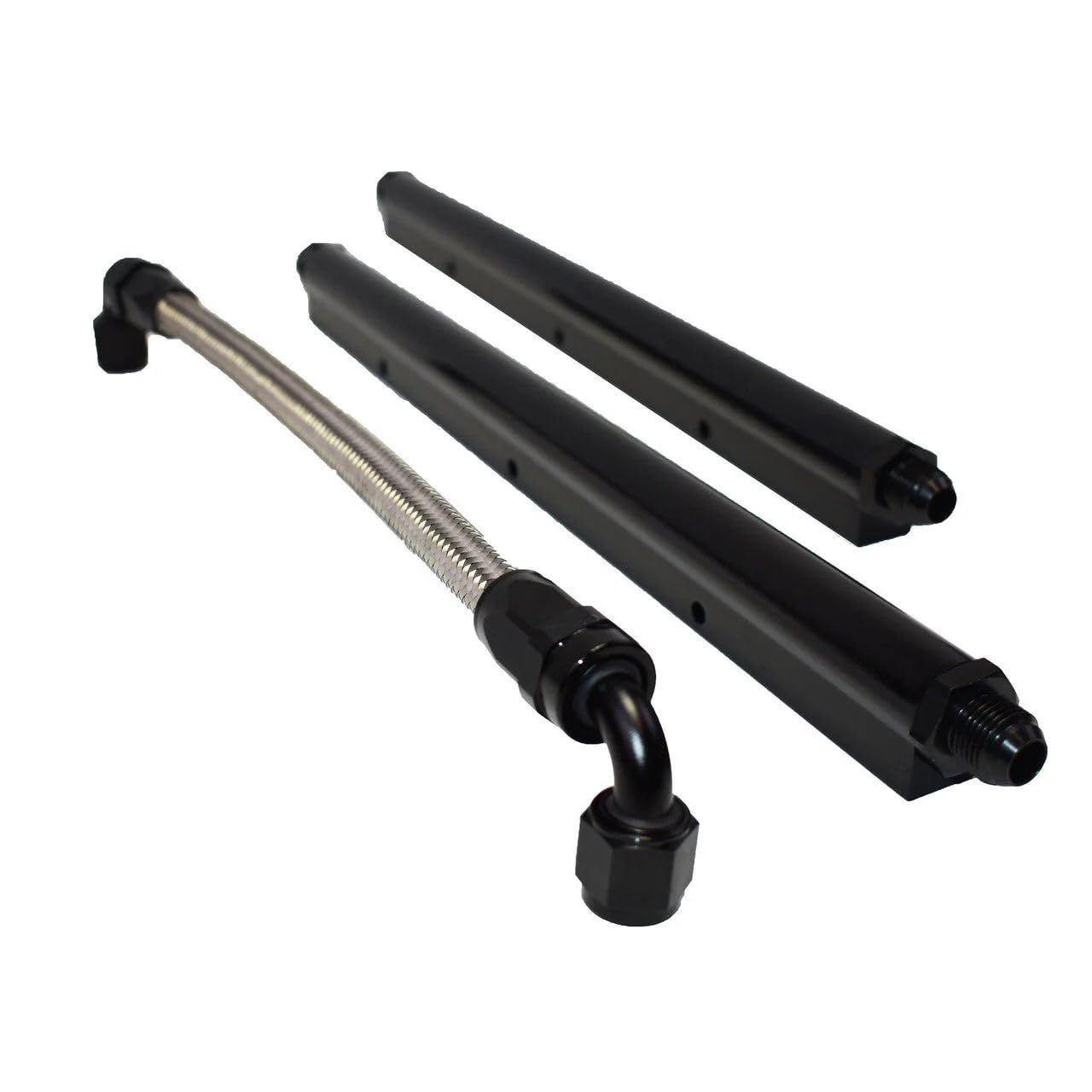 5 Star Speed 6AN to 3/8” Hose Quick Connect Fuel Rail Line Adapter Fitting Compatible With GM LS LS1 LS3
